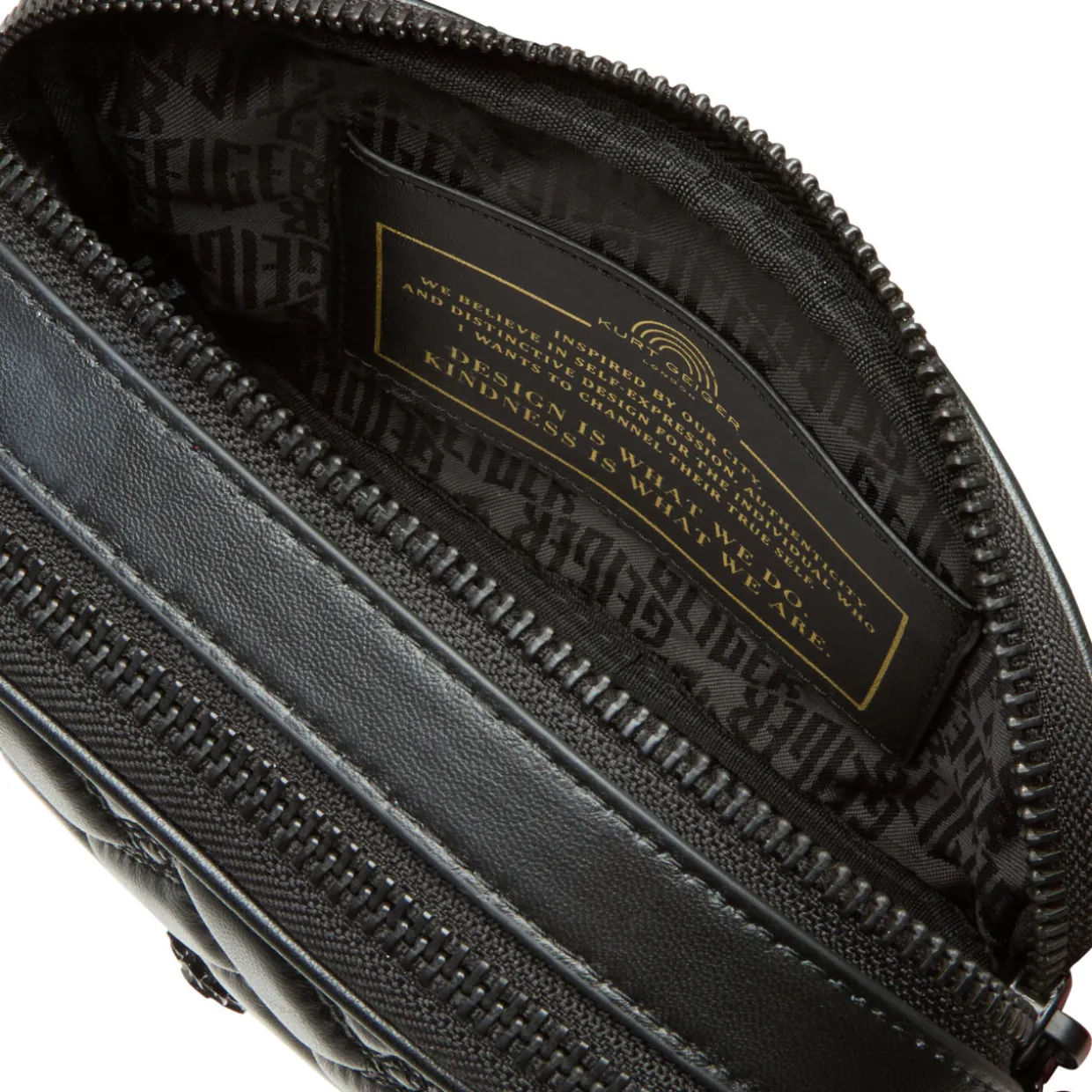 Dual Zip Camera Crossbody Bag