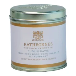 Fashion RATHBORNES 1488 Dublin Dawn Scented Candle Tin