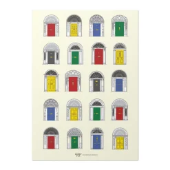 New CLOVER RUA Dublin Georgian Door Print