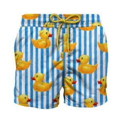 Online MC2 SAINT BARTH Ducky Striped Swim Shorts