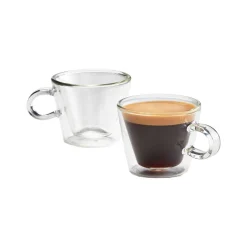 New JUDGE Duo Set of Two Espresso Glasses 75ml