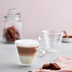 Duo Set of Two Latte Glasses 325ml
