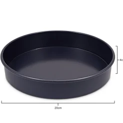 Durable Non-Stick Removable Base Cake Pan (8in-20cm)