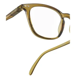 #E Square Frozen Blue Reading Glasses