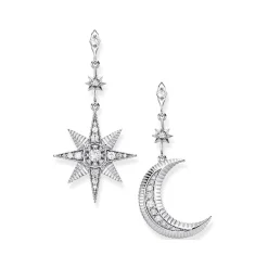 Clearance THOMAS SABO Earrings Royalty Star & Moon