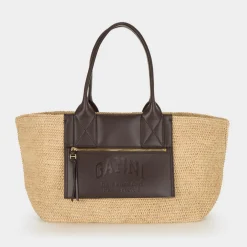 Easy Shopper Raffia Tote Bag