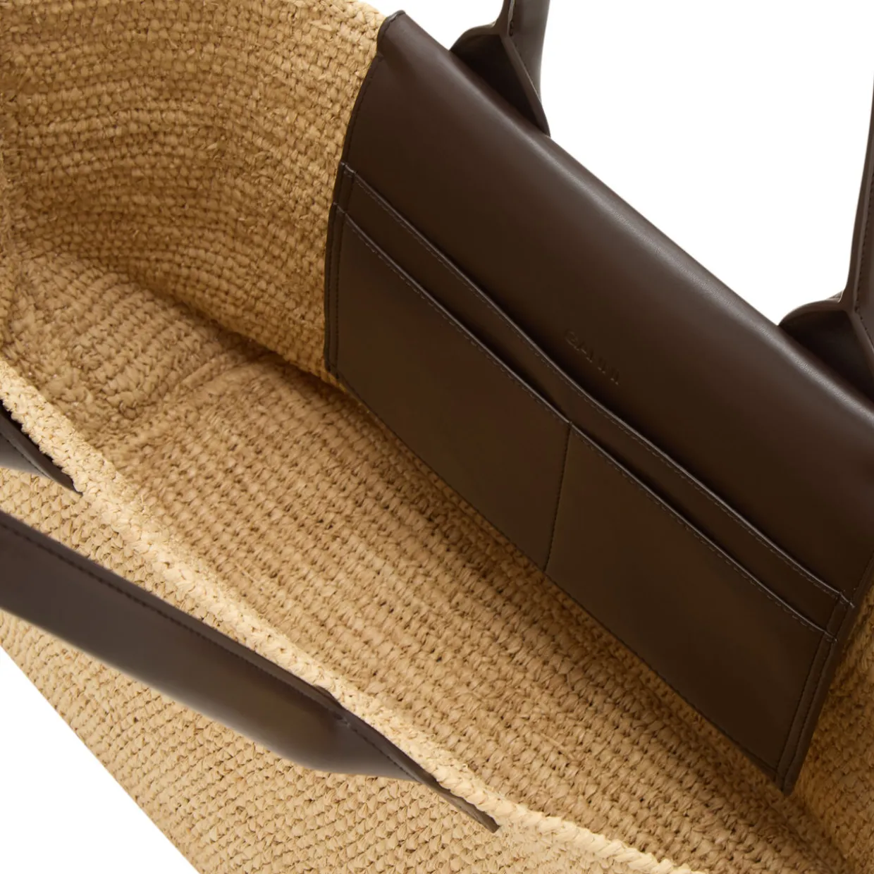 Easy Shopper Raffia Tote Bag