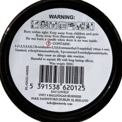 Eau So Amazing Tiger Eye Gemstone Candle