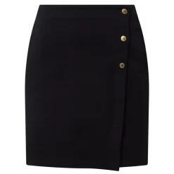 Ebony High-Rise Mini Pencil Skirt