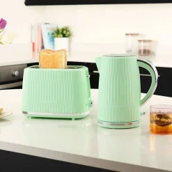 Outlet RUSSELL HOBBS Eden Green 2 Slice Toaster