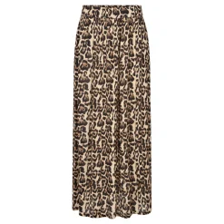 Online KAFFE Edita Amber Leopard Skirt