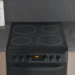 Electric Freestanding Double Cooker