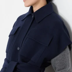 Elegia Belted Overshirt