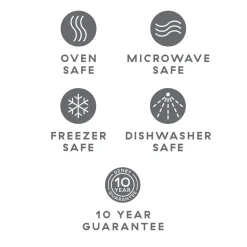 Elements Black Set of Four Coffee Mugs