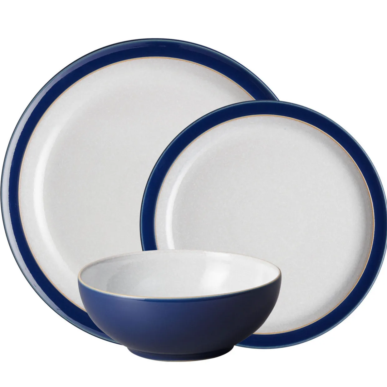Elements Dark Blue 12-Piece Tableware Set