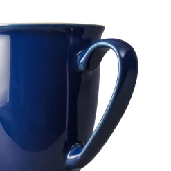 Elements Dark Blue Set of Four Coffee Mugs