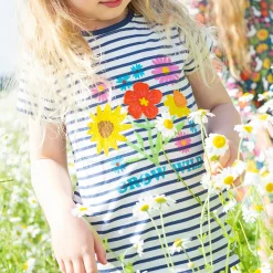 Elise Striped Floral T-Shirt