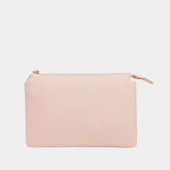 New WHISTLES Elita Double Pouch Clutch
