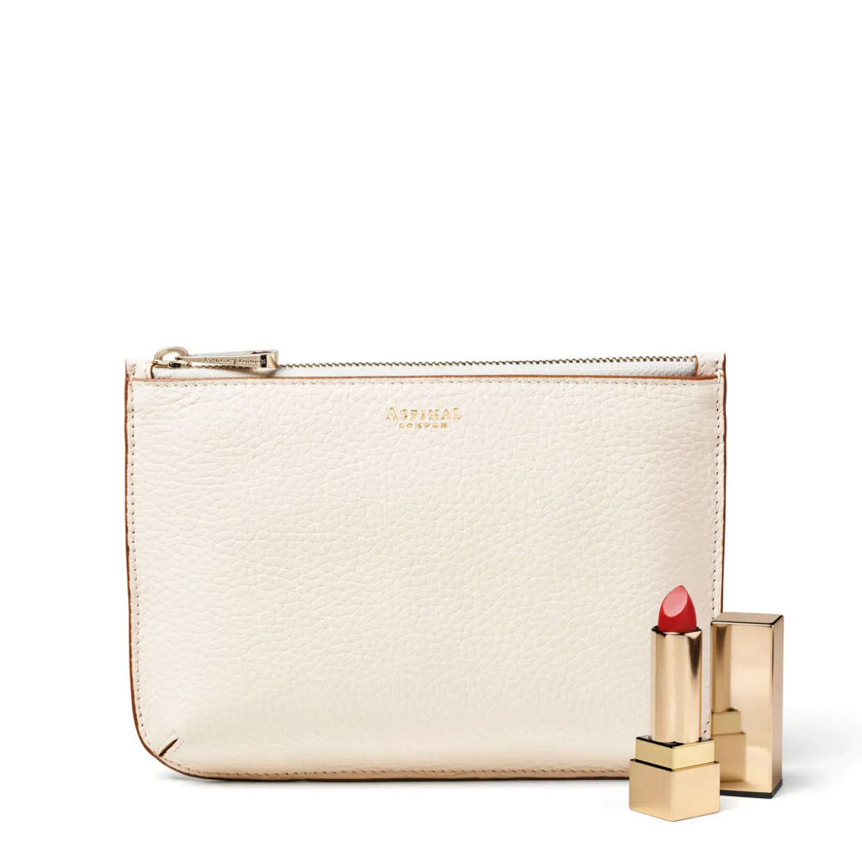 Ella Medium Grained Leather Pouch