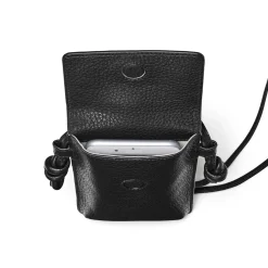 Ella Pebbled Leather Phone Pouch