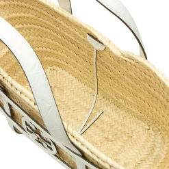 Ella Straw Basket Bag