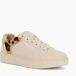 Fashion DUNE LONDON Elli Lace-Up Flatform Trainers