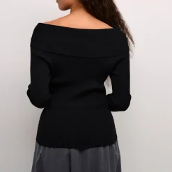 Hot KAFFE Ellie Off-The-Shoulder Sweater