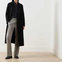 Sale MARELLA Elodia Herringbone Straight Leg Trousers