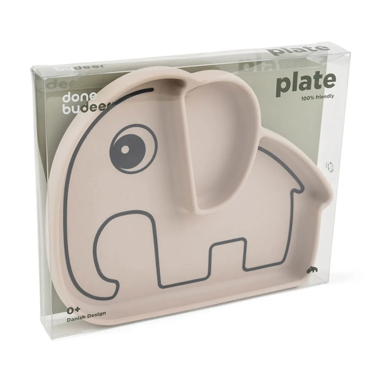 Elphee Stick & Stay Snack Plate