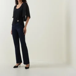 Embellished Gathered Top