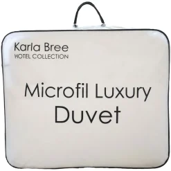 Fashion KARLA BREE Embossed Wave Band Duvet 10.5 Tog