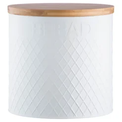 Best TYPHOON Embossed White Bread Bin