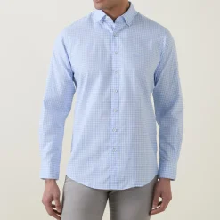 Embroidered Logo Check Oxford Shirt
