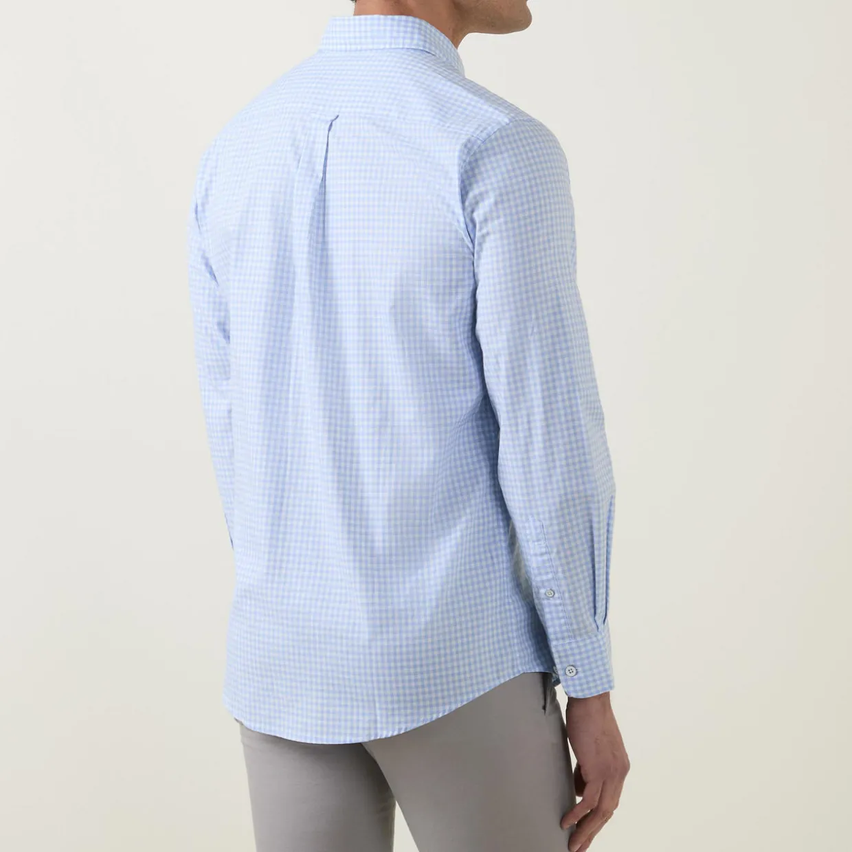 Embroidered Logo Check Oxford Shirt