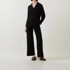 Hot GINGERLILLY Emilia Ribbed Pyjama Set