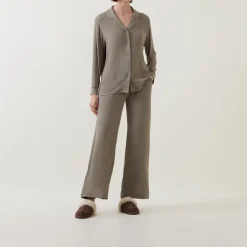 Emilia Ribbed Pyjama Set