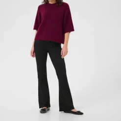 Best KAFFE Emilie Cropped Sweater