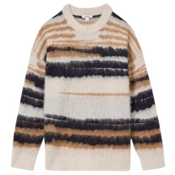 Discount REISS Emily Striped Sweater