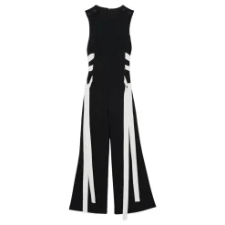 Hot REISS Emma Lace-Up Wide Leg Jumpsuit