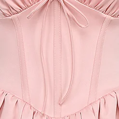 Fashion HOUSE OF CB Emmeliette Flared Mini Dress