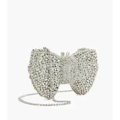 Enchant Embellished Bow Clutch