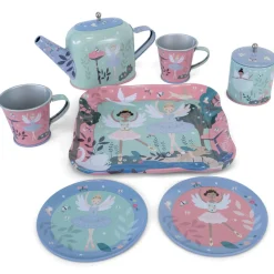New FLOSS & ROCK Enchanted 9-Piece Tea Set