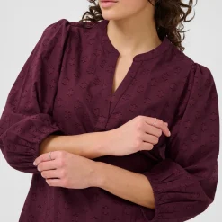 Fashion KAFFE Enya Patterned Blouse