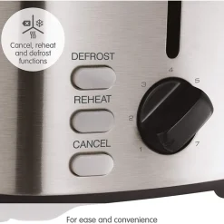 Equip 2 Slice Stainless Steel Toaster