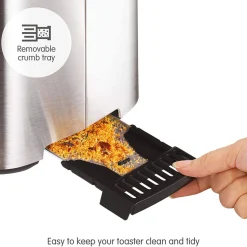 Equip 2 Slice Stainless Steel Toaster