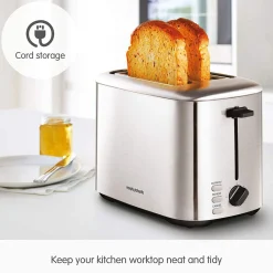 Equip 2 Slice Stainless Steel Toaster