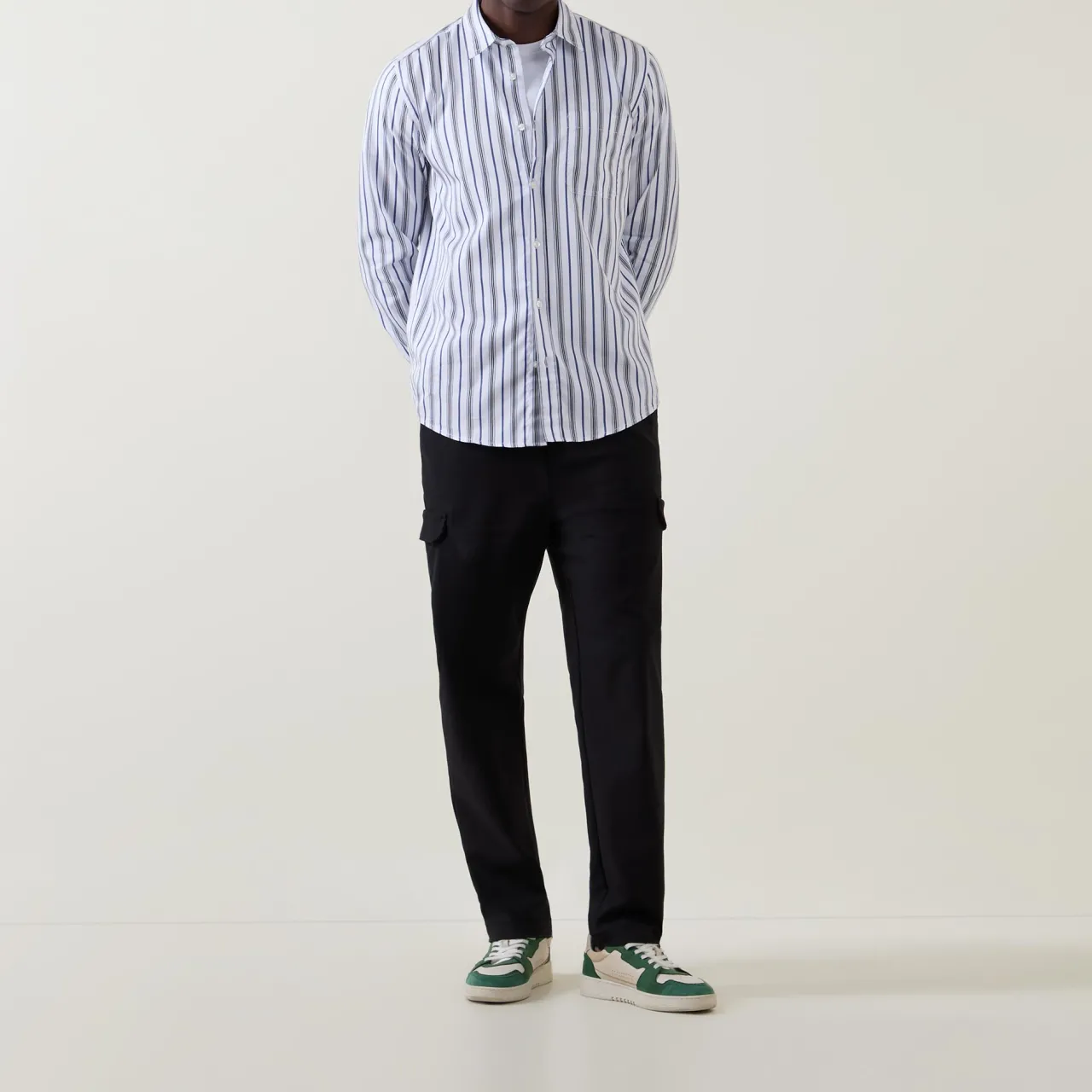 Clearance HUGO Erillo Striped Shirt