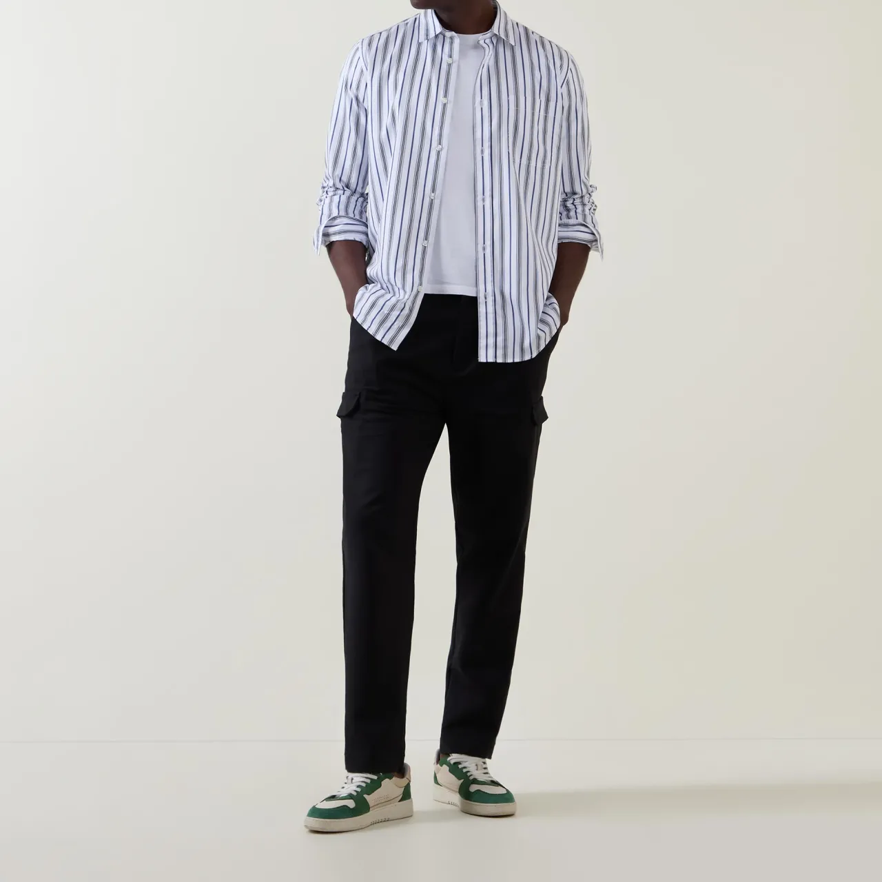 Clearance HUGO Erillo Striped Shirt