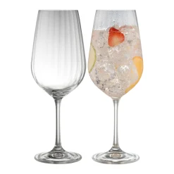 Discount GALWAY CRYSTAL Erne Spritz Goblet Pair