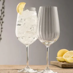 Discount GALWAY CRYSTAL Erne Spritz Goblet Pair